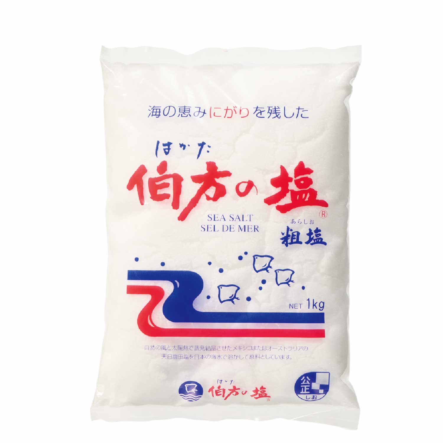 常温　伯方の塩（粗塩）　1kg