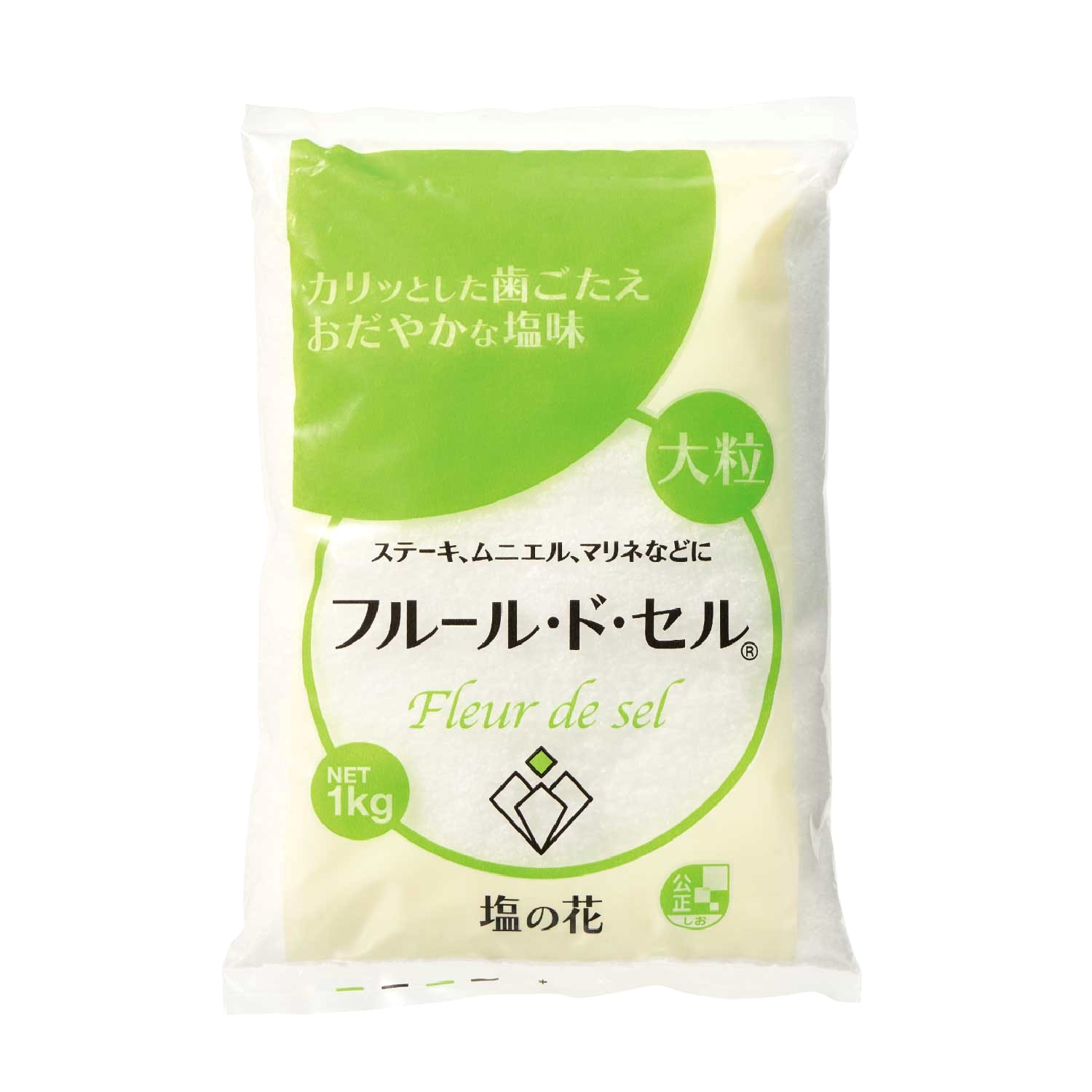 常温　伯方の塩フルールドセル塩の花　1kg
