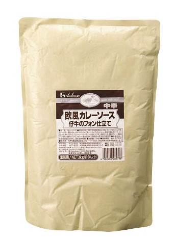 常温　欧風カレーソース中辛