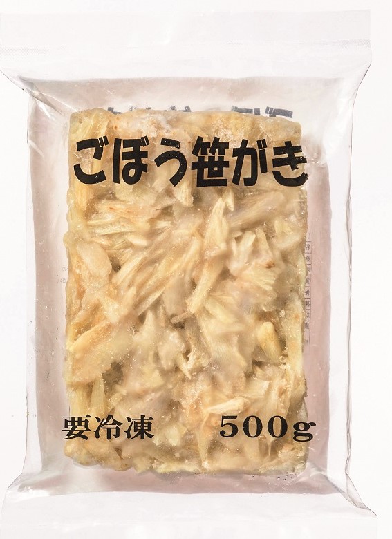 冷凍　ごぼう笹がき