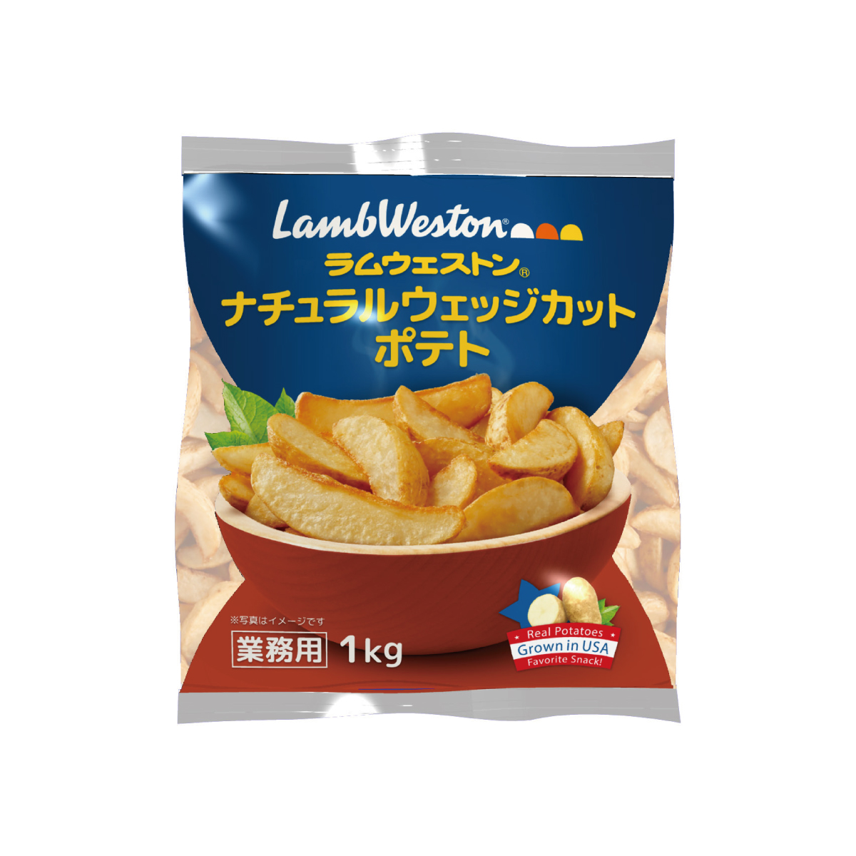 冷凍　ナチュラルウェッジカットポテトＪ４５０３
