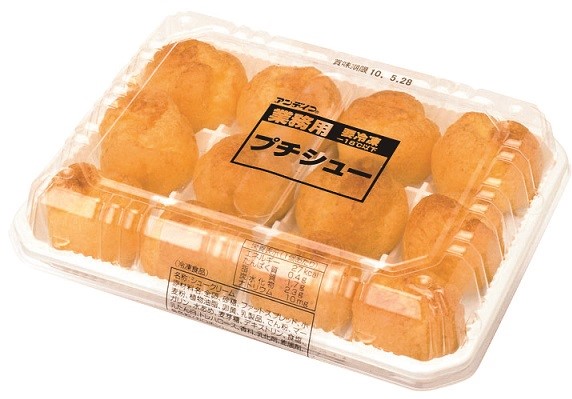冷凍　冷凍プチシュー（プレーン）