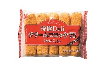 冷凍　特選Ｄｅｌｉクリームコロッケかに５．５％