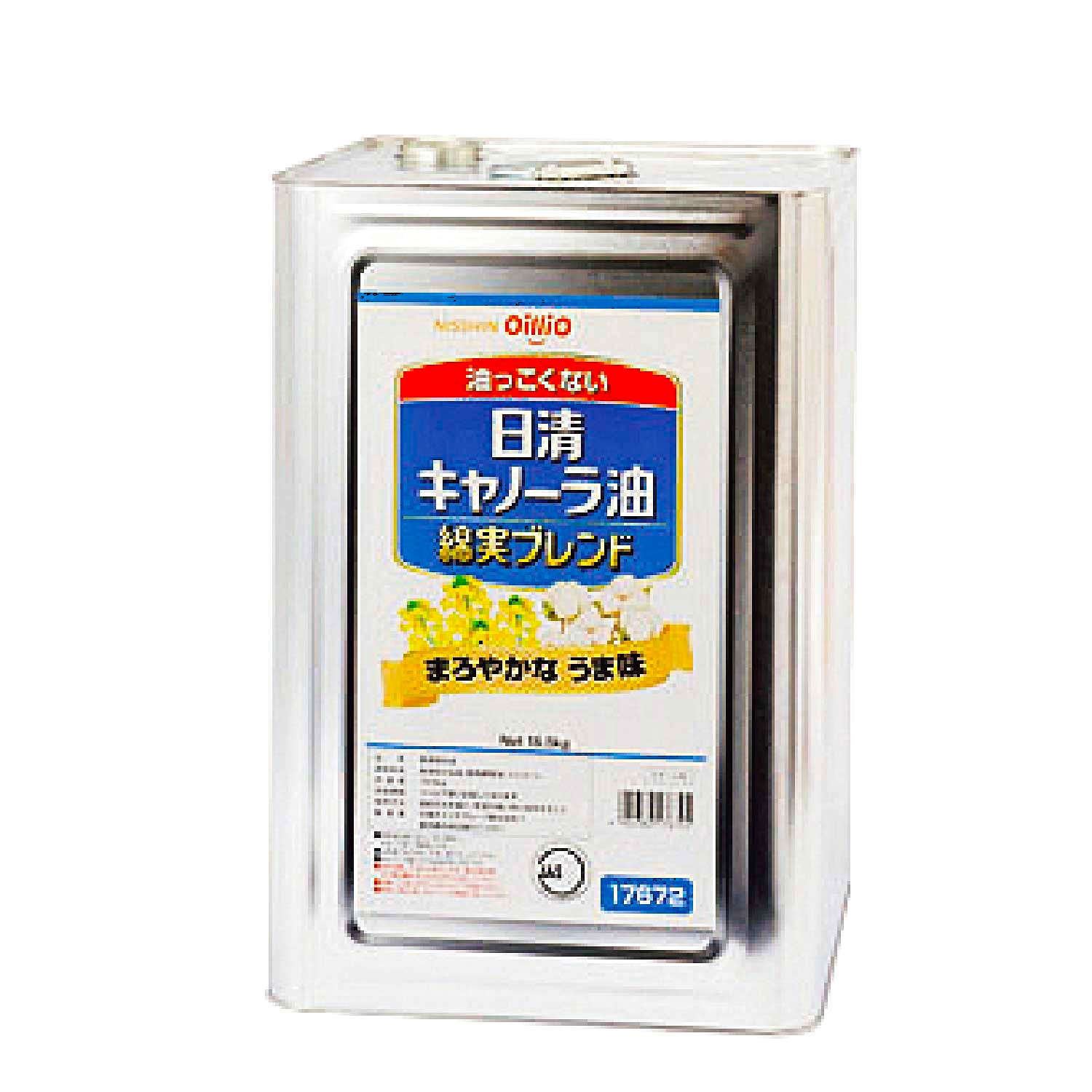常温　日清キャノーラ油綿実ブレンド１６．５ＫＧ