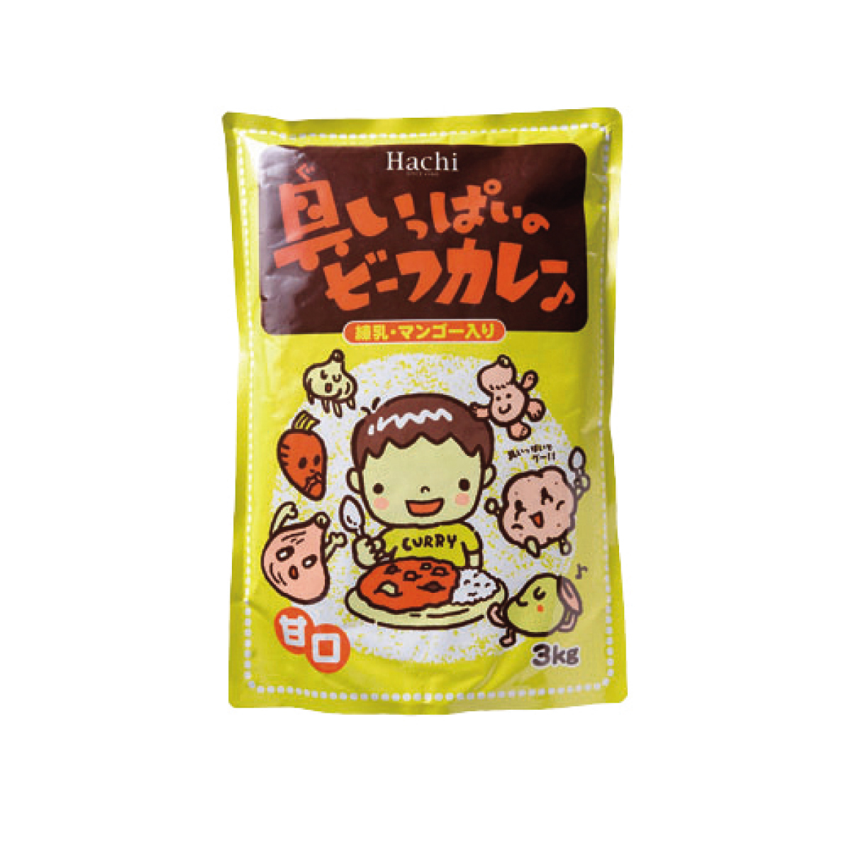 常温　具いっぱいのビーフカレー（甘口）