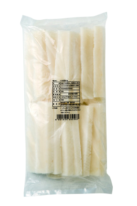 冷凍　ペルーイカ切身４０ｇ（渋抜き剤使用）