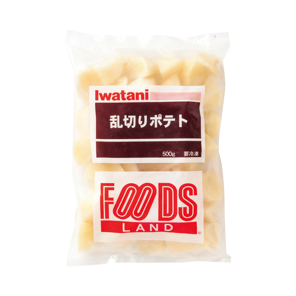 冷凍　乱切りポテト（中国産）