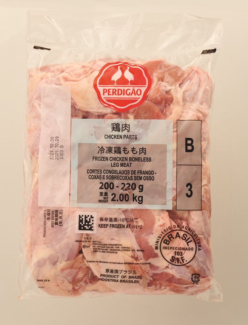 冷凍　鶏もも正肉２００－２２０ｇ