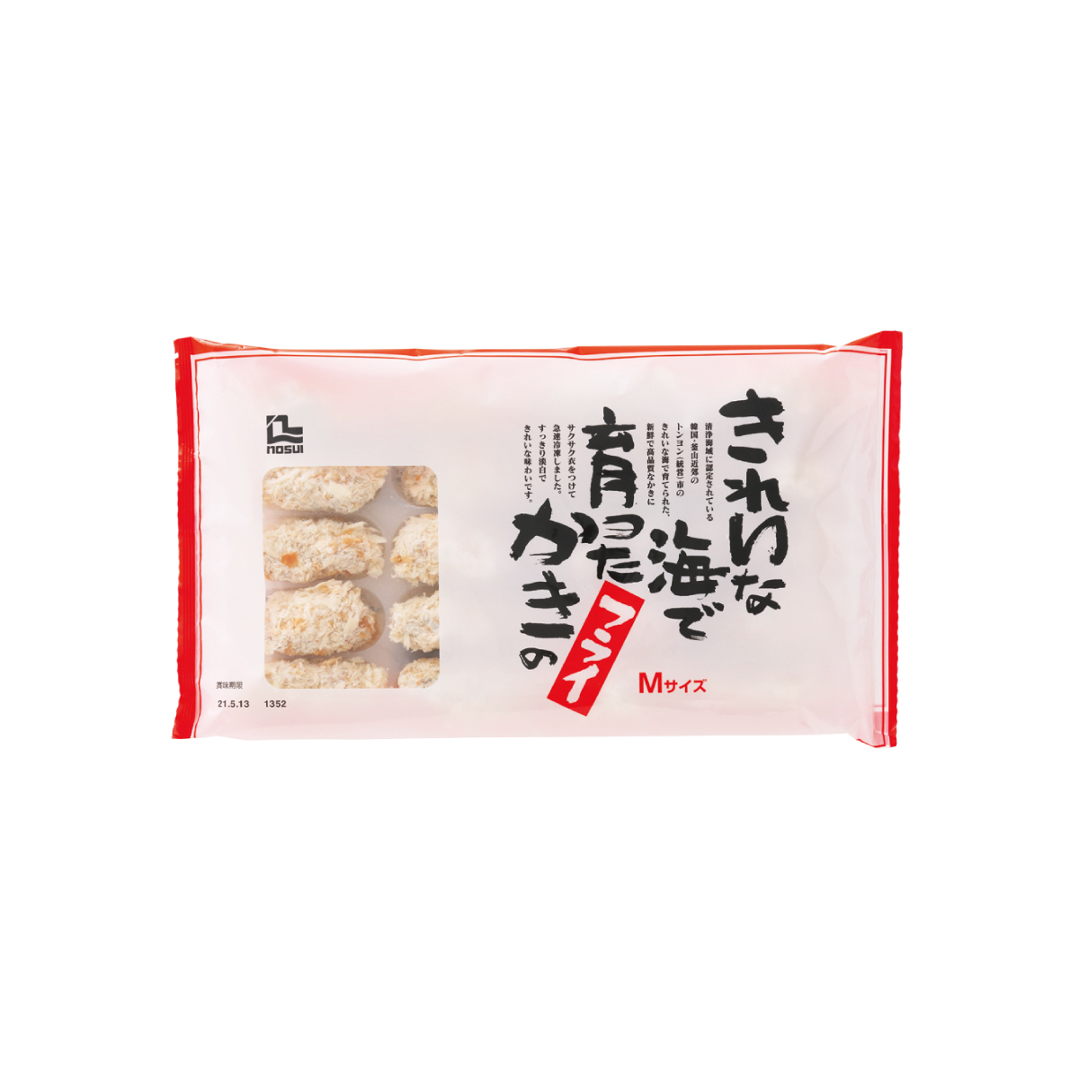 冷凍　韓国産カキフライＭ焙焼白