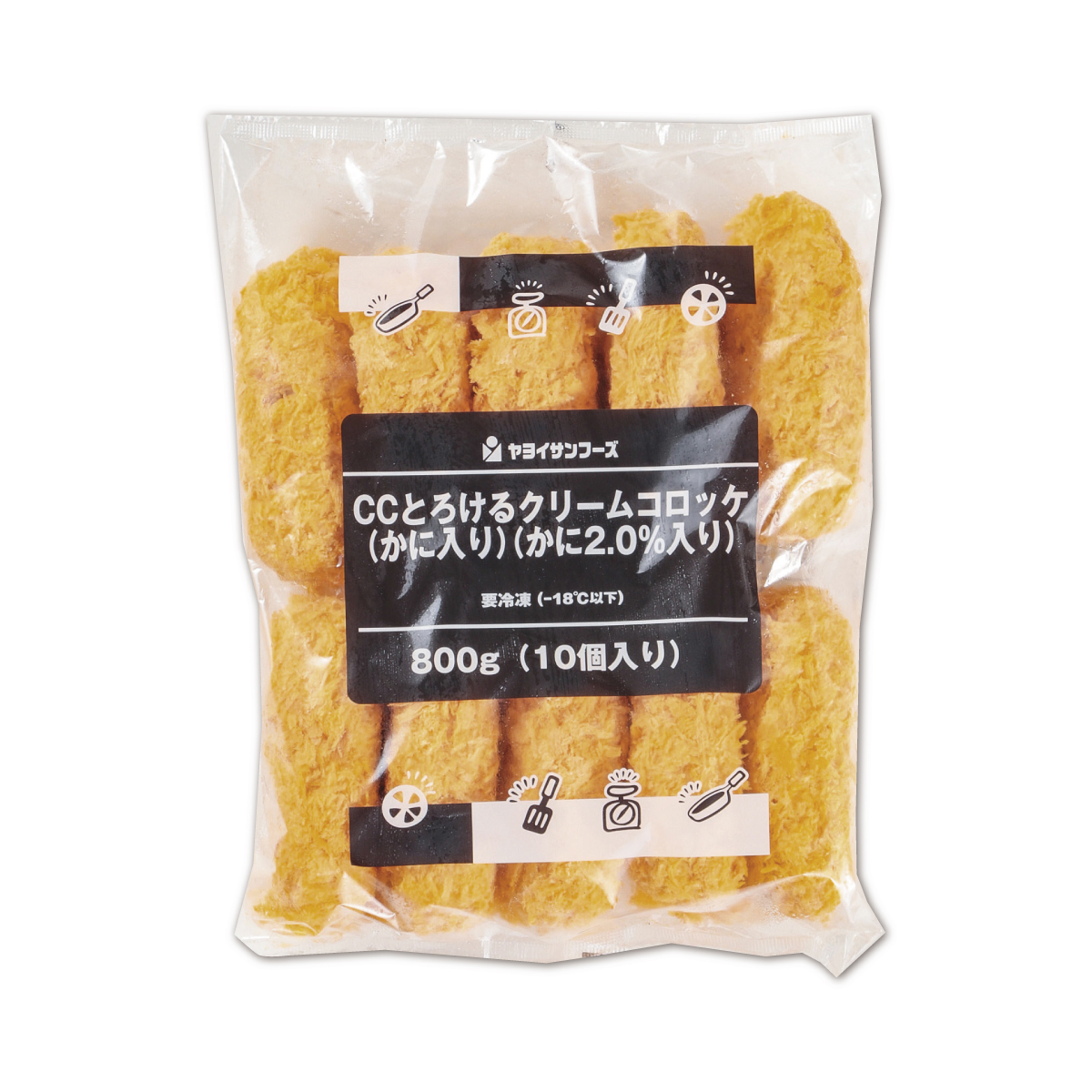 冷凍　ＮＥＷＣＣとろけるクリームコロッケ（カニイリ）