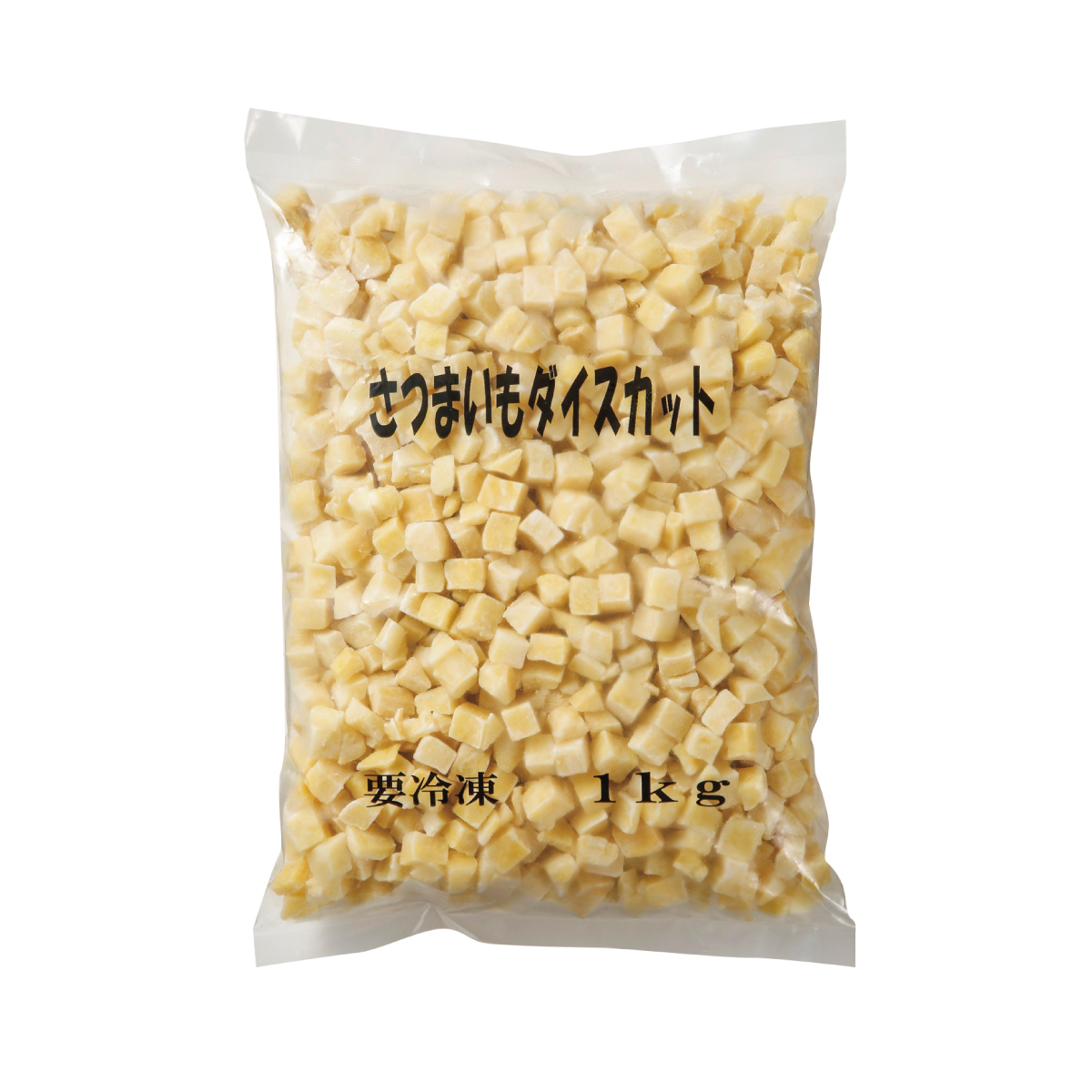 冷凍　さつまいもダイスカット（皮無し）