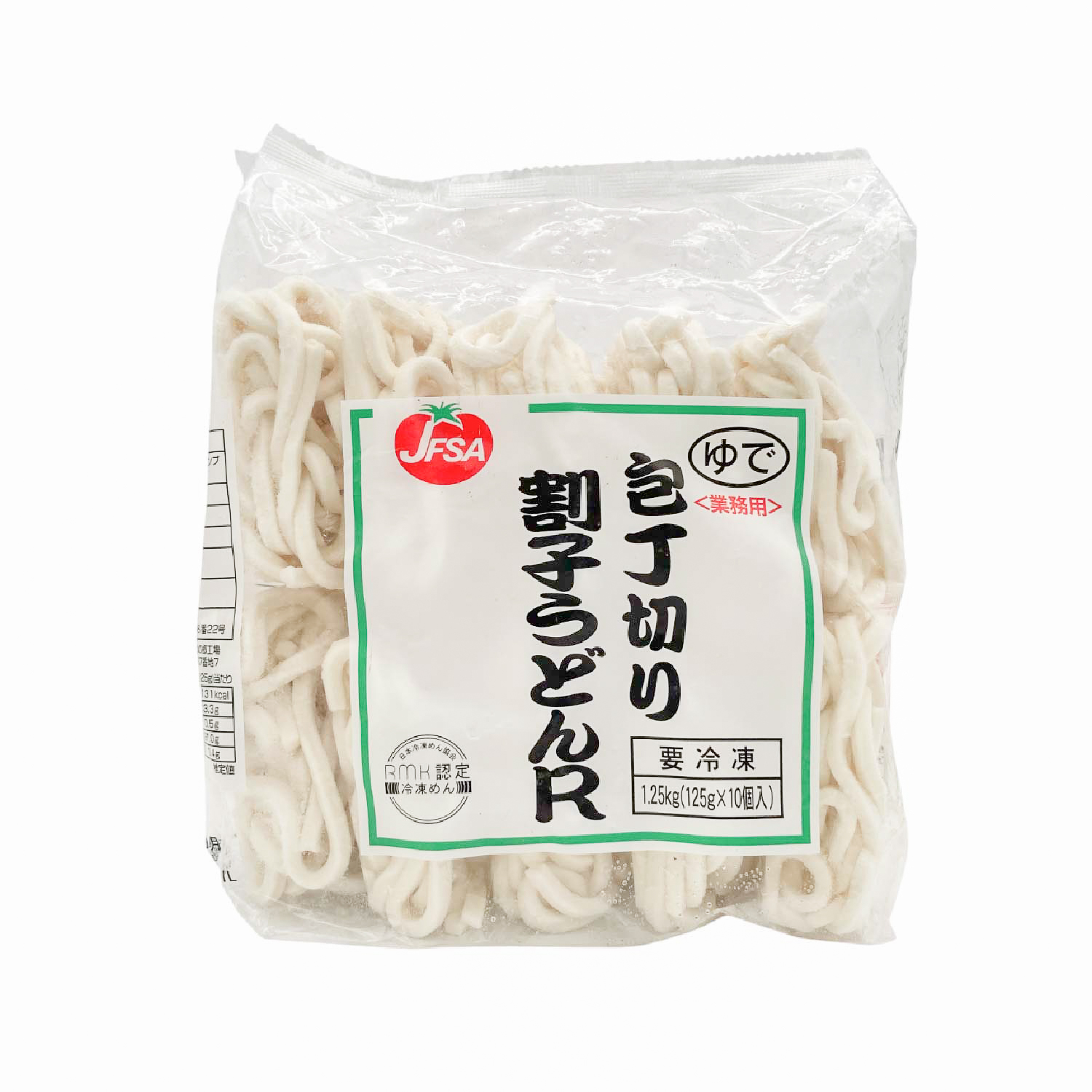 冷凍　包丁切り割子うどんＲ　1.25kg