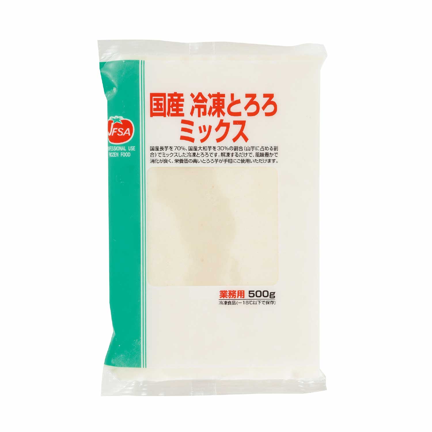 冷凍　国産　冷凍とろろミックス　500g