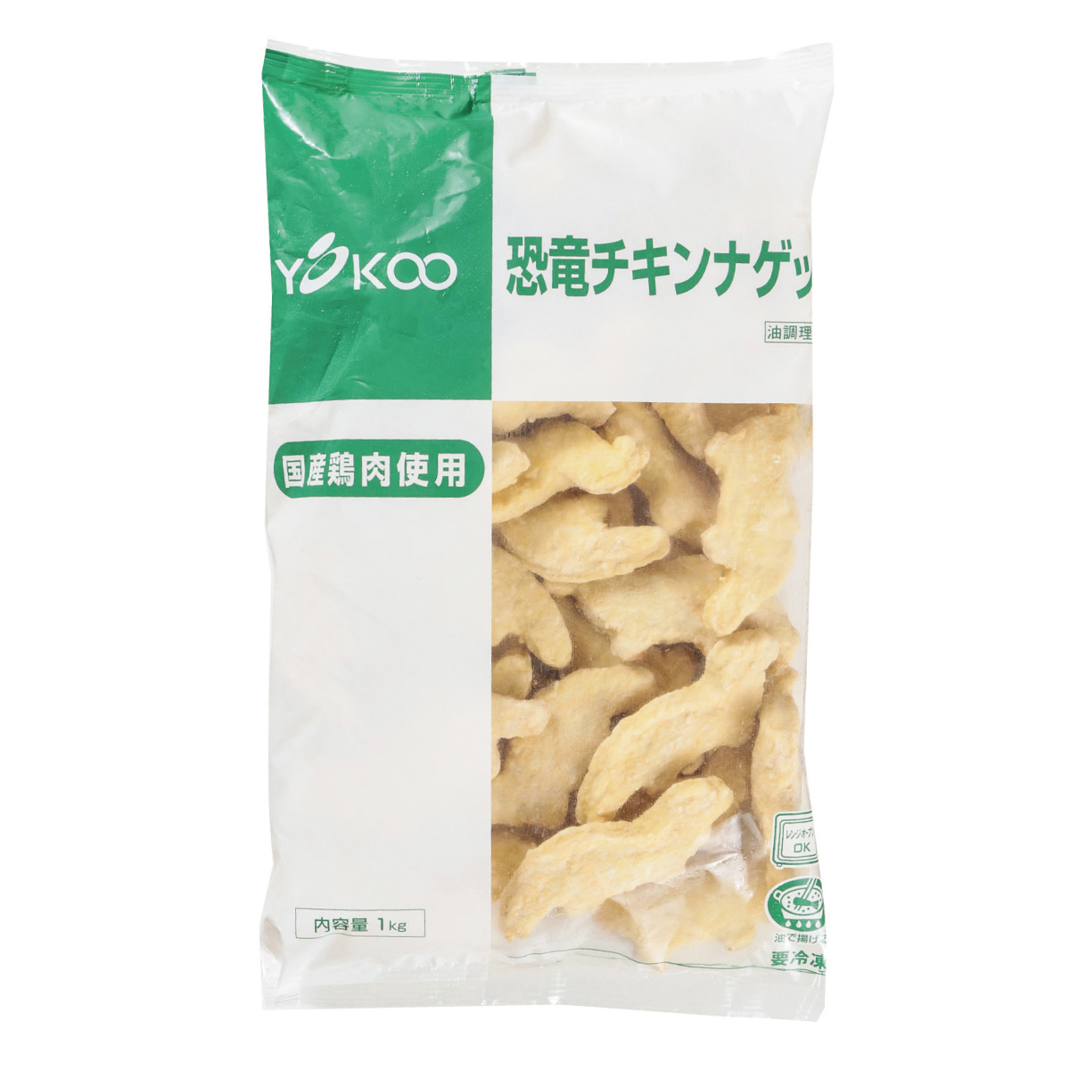 冷凍　恐竜チキンナゲット