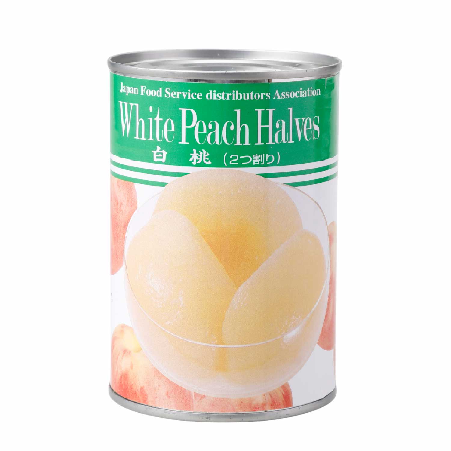 常温　白桃ハーフ　4号缶