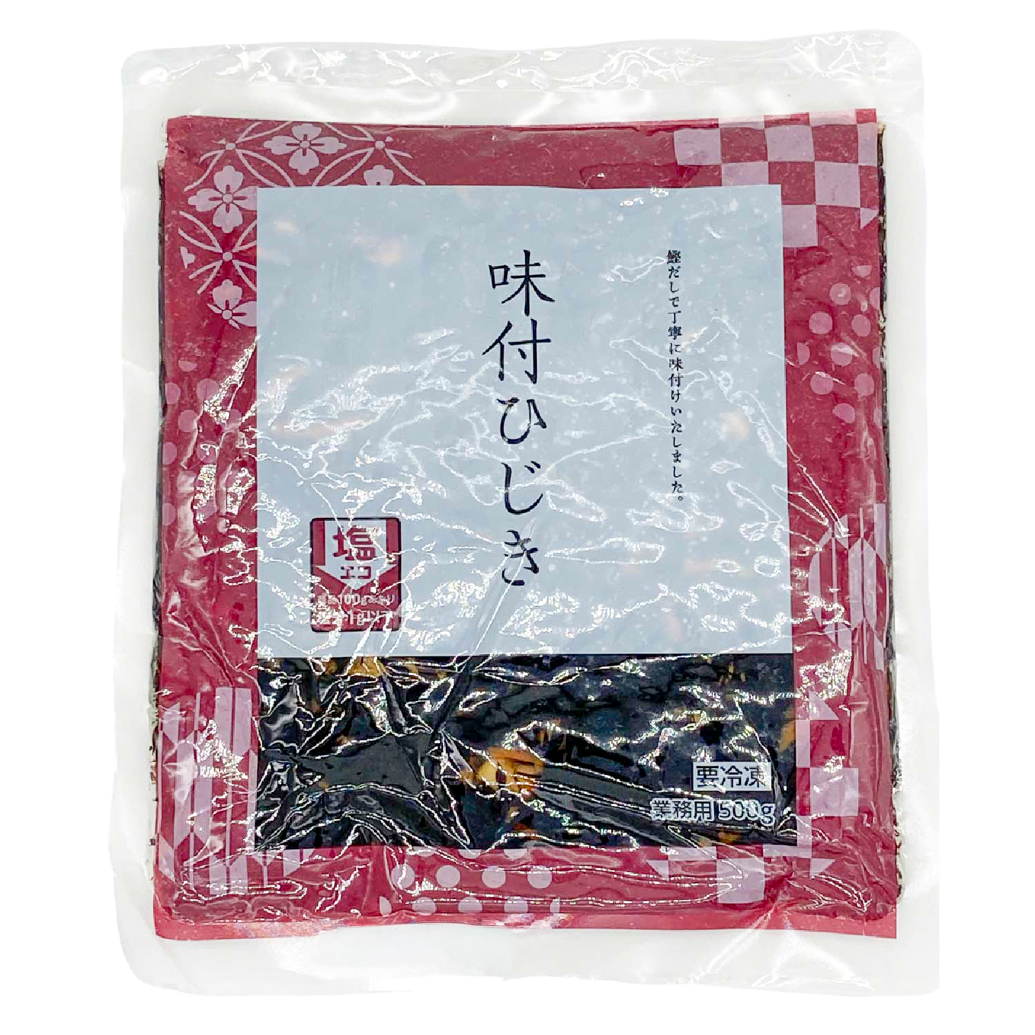 冷凍　味付ひじき　500g