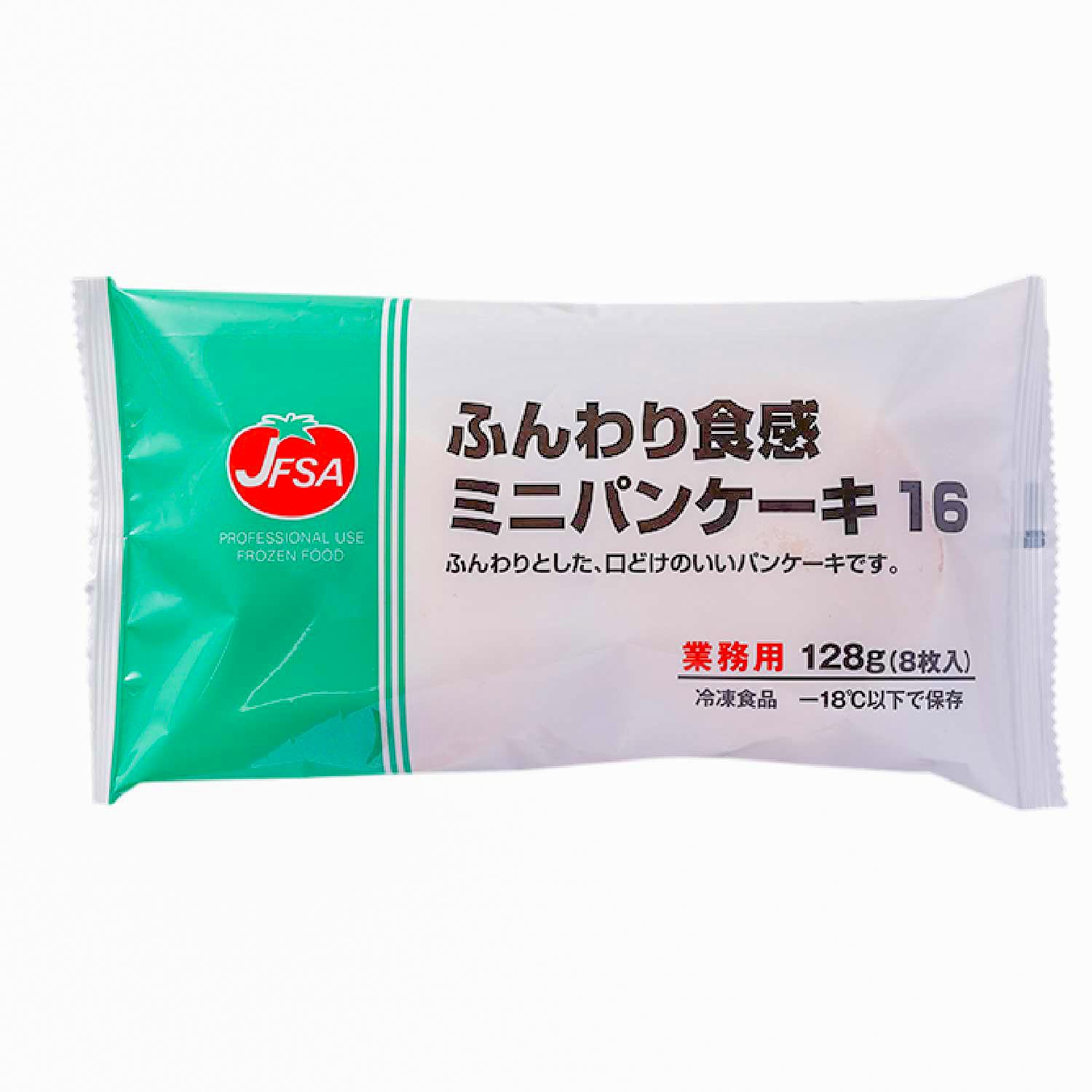 冷凍　ふんわり食感ミニパンケーキ１６　16g×8枚