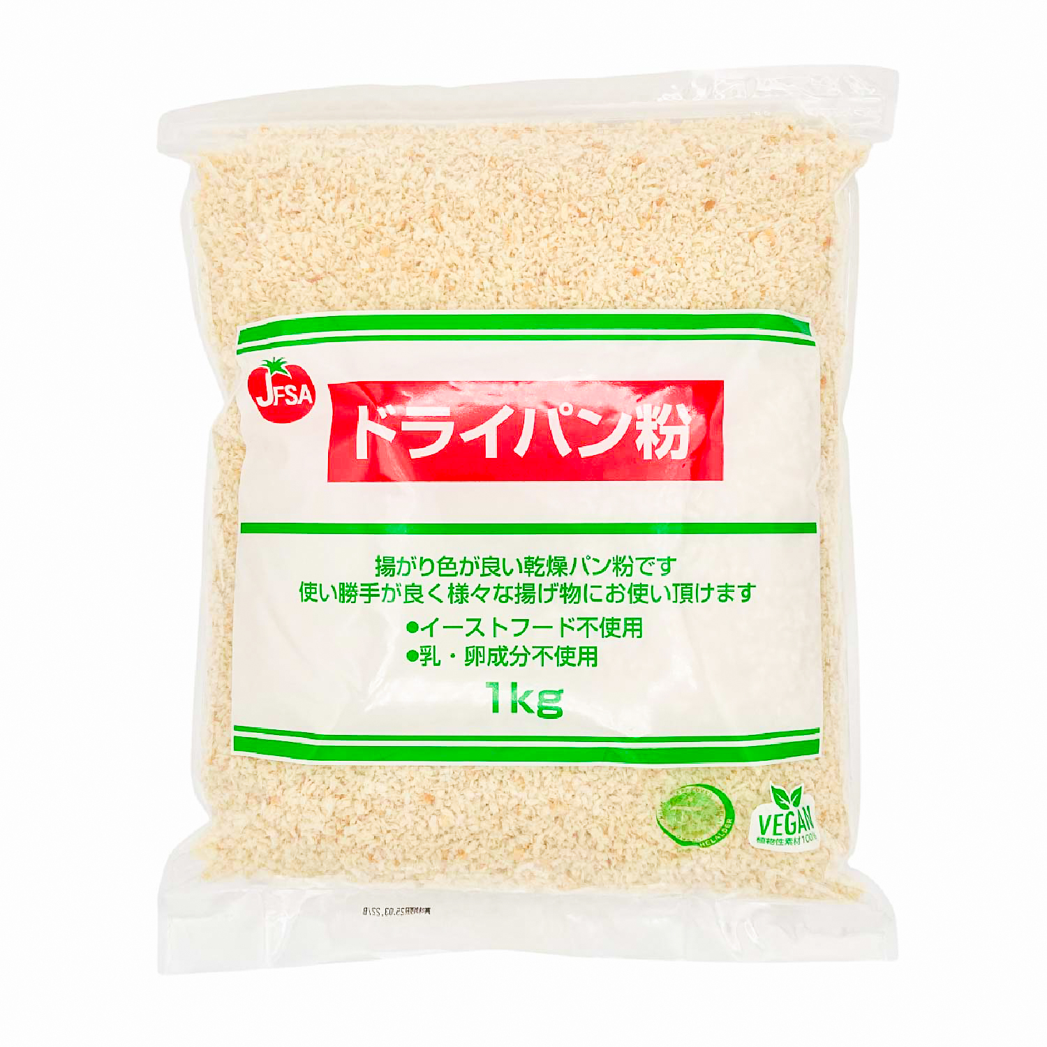 常温　ドライパン粉（ジッパー付）　1kg