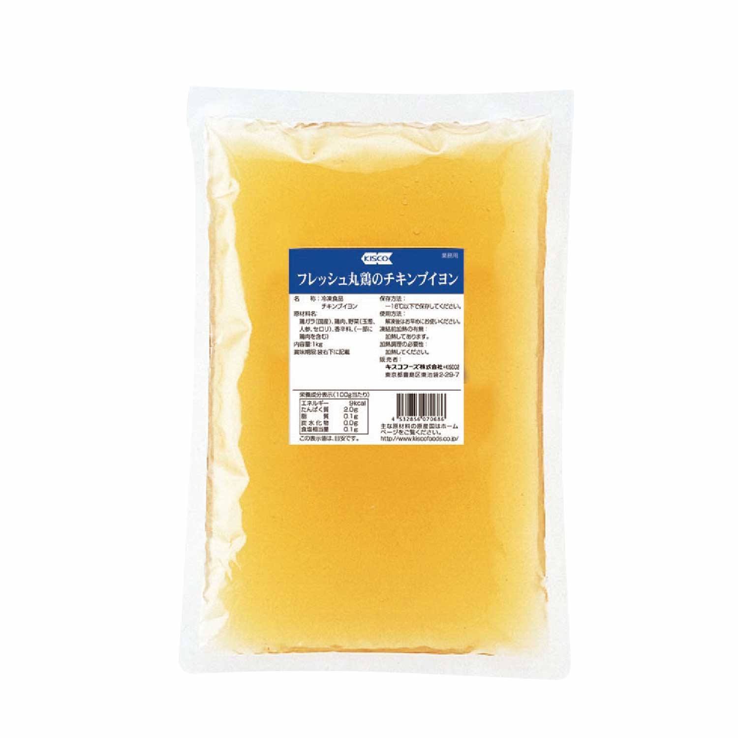 冷凍　フレッシュ丸鶏のチキンブイヨン