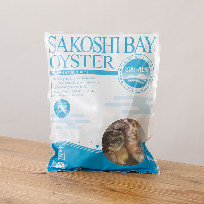 冷凍　冷凍殻付牡蠣Ｓ（国内用）２５年