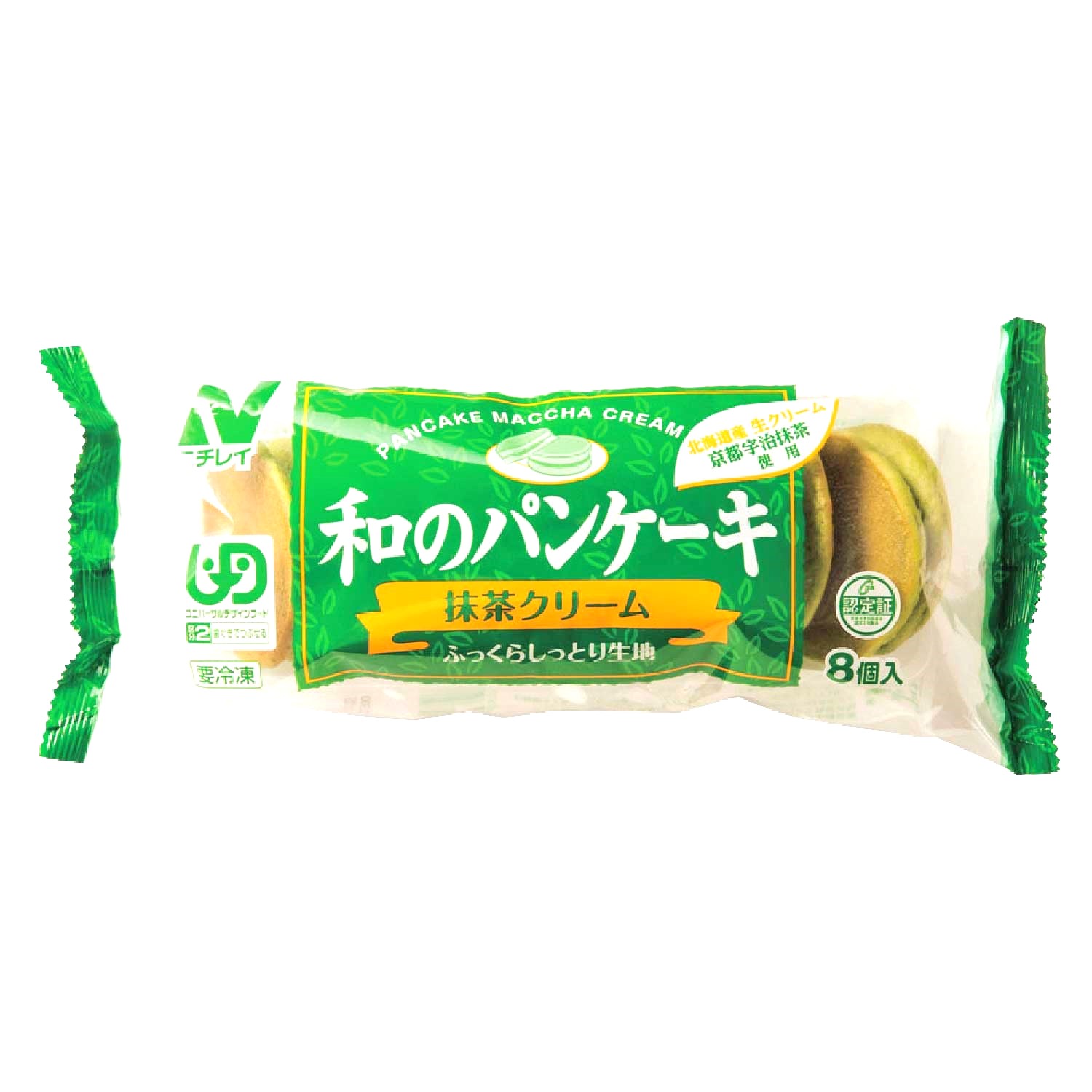 冷凍　和のパンケーキ（抹茶クリーム）