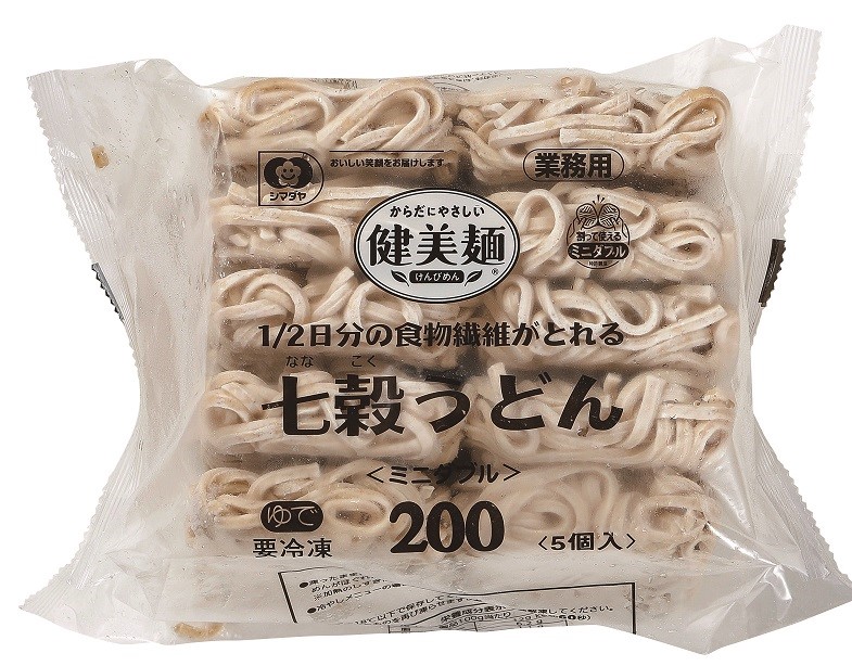 冷凍　１／２日分の食物繊維がとれる七穀うどん